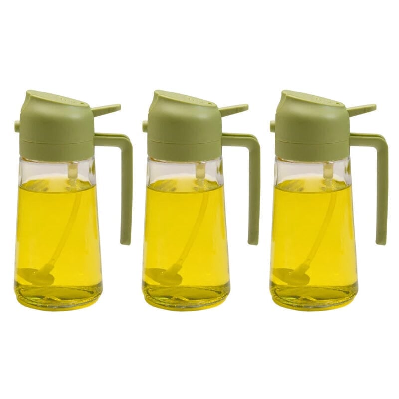Sisica | 2-in-1 Glass Oil Sprayer and Dispenser
