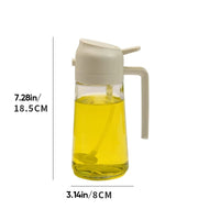 Charly | 2-in-1 Glass Oil Sprayer and Dispenser