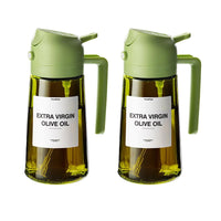 Sisica | 2-in-1 Glass Oil Sprayer and Dispenser
