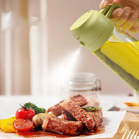 Sisica | 2-in-1 Glass Oil Sprayer and Dispenser