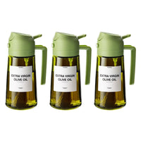 Sisica | 2-in-1 Glass Oil Sprayer and Dispenser