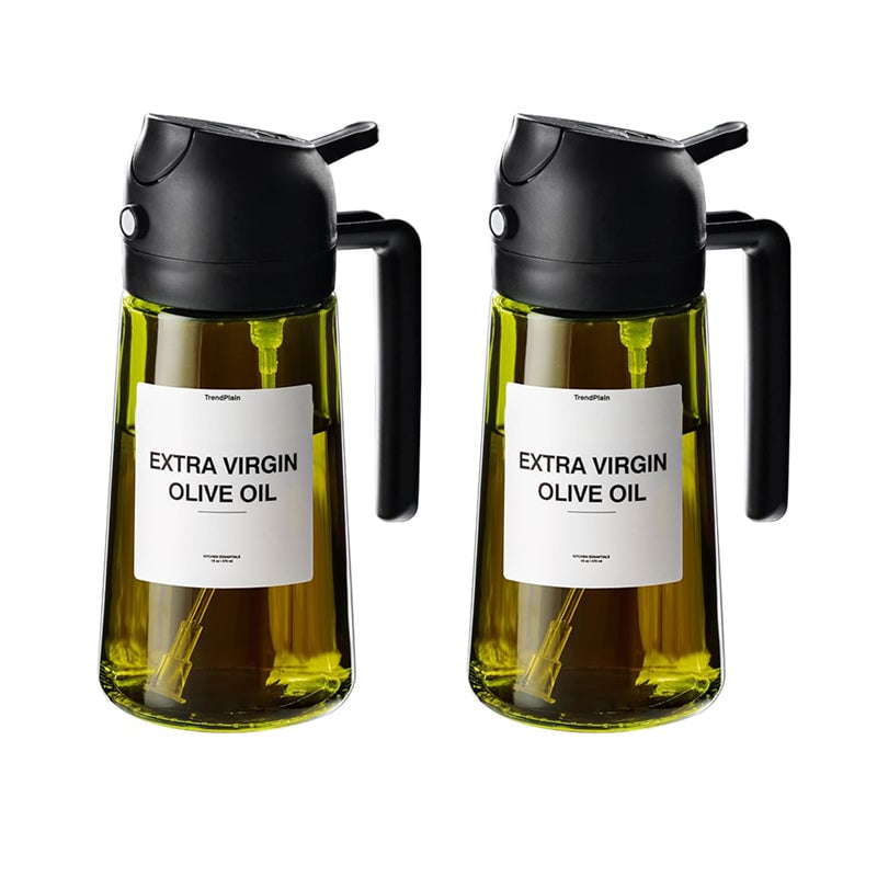 Charly | 2-in-1 Glass Oil Sprayer and Dispenser