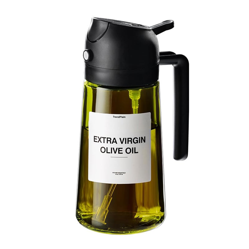 Charly | 2-in-1 Glass Oil Sprayer and Dispenser