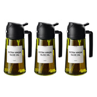 Sisica | 2-in-1 Glass Oil Sprayer and Dispenser