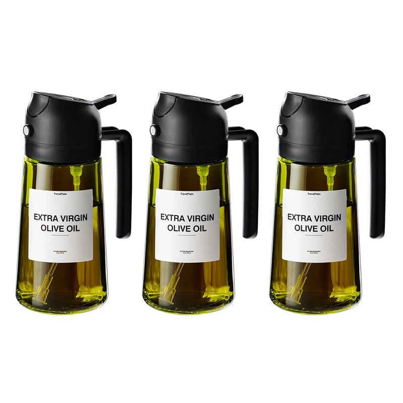 Sisica | 2-in-1 Glass Oil Sprayer and Dispenser