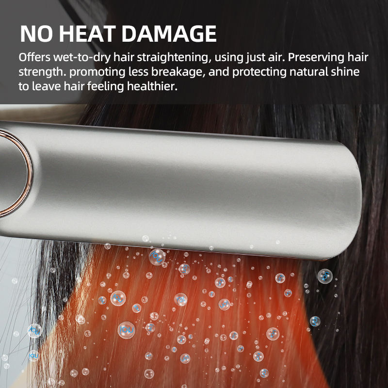 Sisica | 2-in-1 Hair Dryer & Straightener for Effortless Styling
