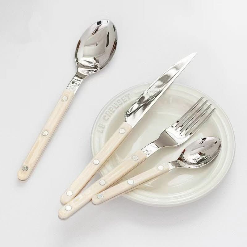 Sisica | 24-piece stainless steel cutlery set with engraving