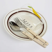 Sisica | 24-piece stainless steel cutlery set with engraving