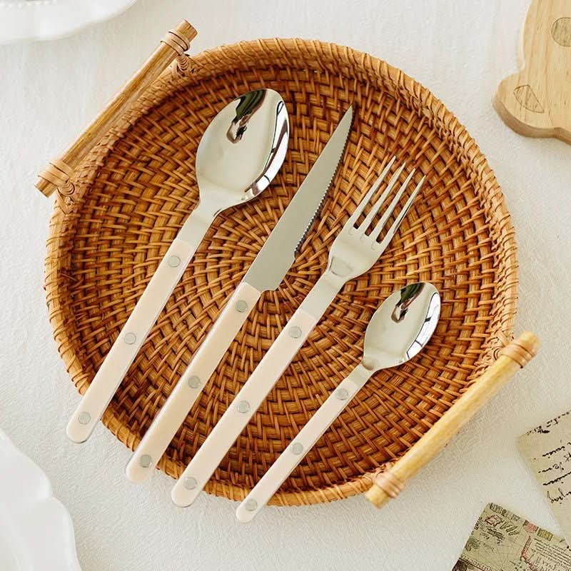 Sisica | 24-piece stainless steel cutlery set with engraving