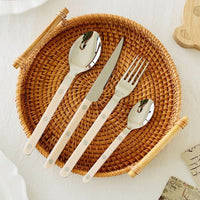 Sisica | 24-piece stainless steel cutlery set with engraving