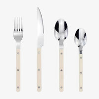 Charly | 24-piece stainless steel cutlery set with engraving