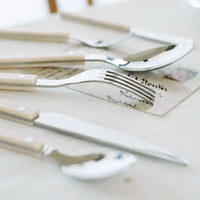 Sisica | 24-piece stainless steel cutlery set with engraving
