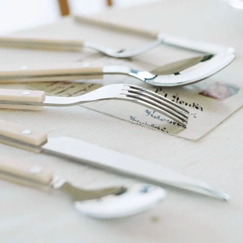Sisica | 24-piece stainless steel cutlery set with engraving