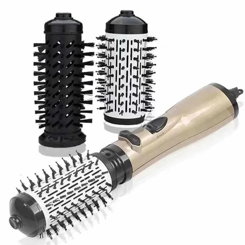 Charly | 3-in-1 Rotating Hair Dryer and Styler with Adjustable Temperature for Effortless Curls and Waves