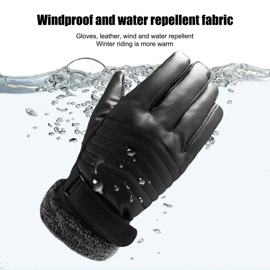 Sisica | Warm Leather Gloves for -30℃ Winters | Touchscreen Enabled