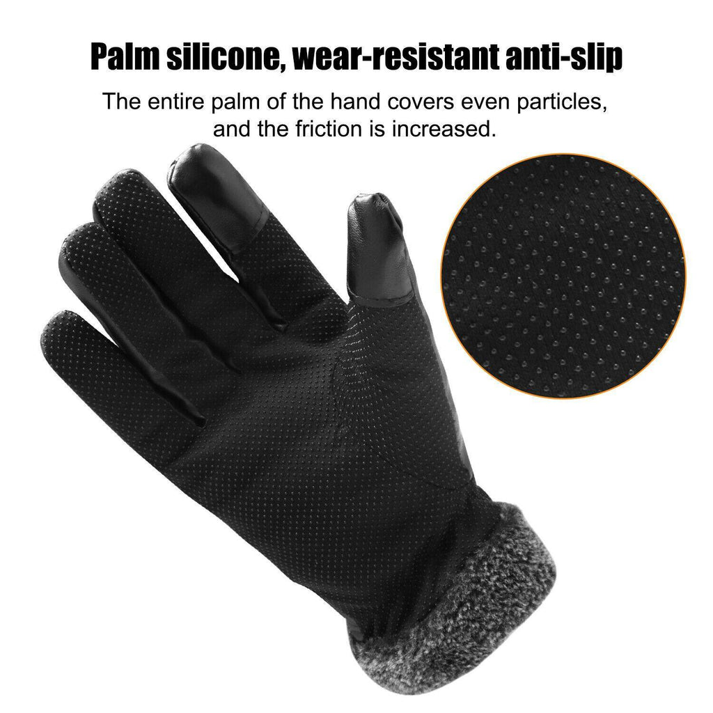 Sisica | Warm Leather Gloves for -30℃ Winters | Touchscreen Enabled