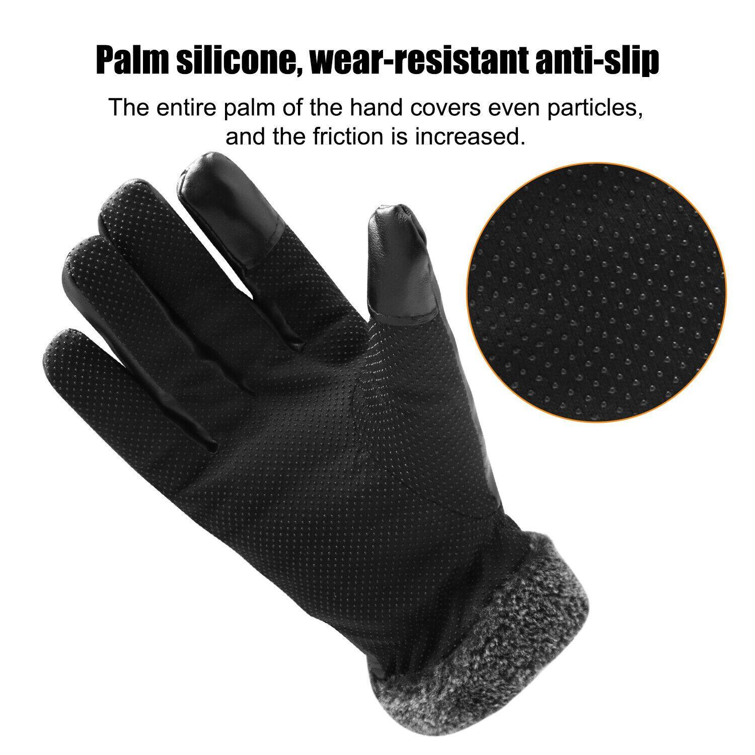 Sisica | Warm Leather Gloves for -30℃ Winters | Touchscreen Enabled