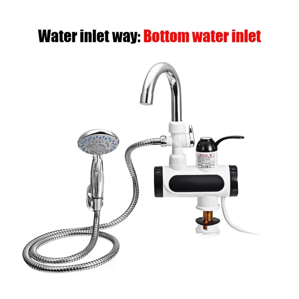 Charly | 3000W Electric Kitchen Faucet with Instant Hot Water - FlowHeat
