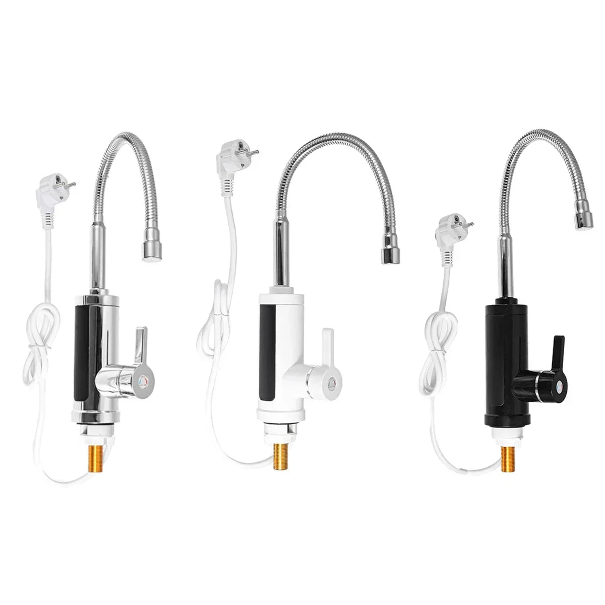 Sisica | 3000W Electric Kitchen Faucet with Instant Hot Water - FlowHeat