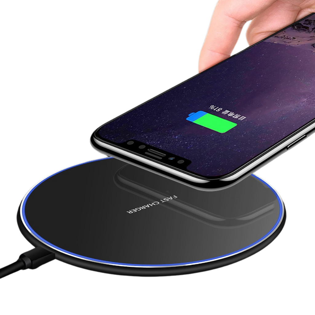 Charly | 30W Fast Wireless Charging Pad | Premium USB C Charging Cable MagSafe Charger for Apple iPhone, Samsung & Android - Fast Wireless Charging Pad
