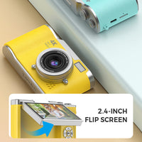Sisica | 4K HD Flip Screen Digital Camera
