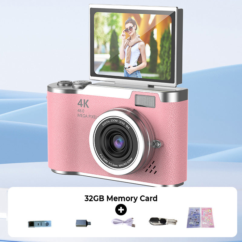 Charly | 4K HD Flip Screen Digital Camera