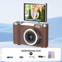 Charly | 4K HD Flip Screen Digital Camera