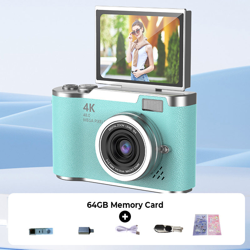 Charly | 4K HD Flip Screen Digital Camera