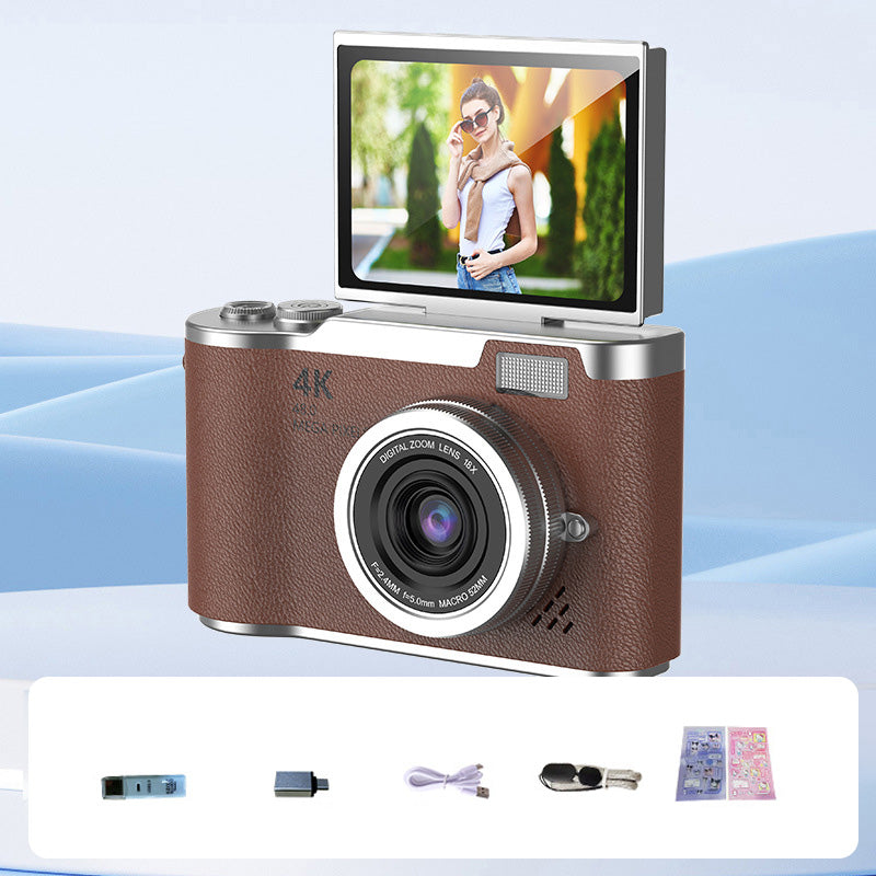 Charly | 4K HD Flip Screen Digital Camera