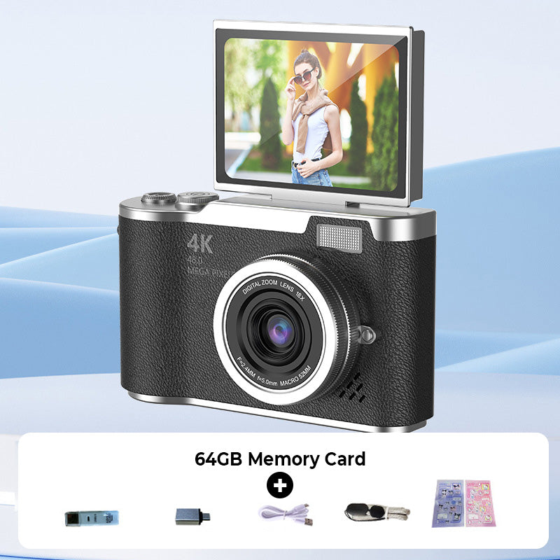 Charly | 4K HD Flip Screen Digital Camera