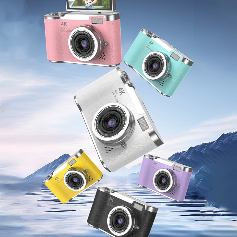 Sisica | 4K HD Flip Screen Digital Camera