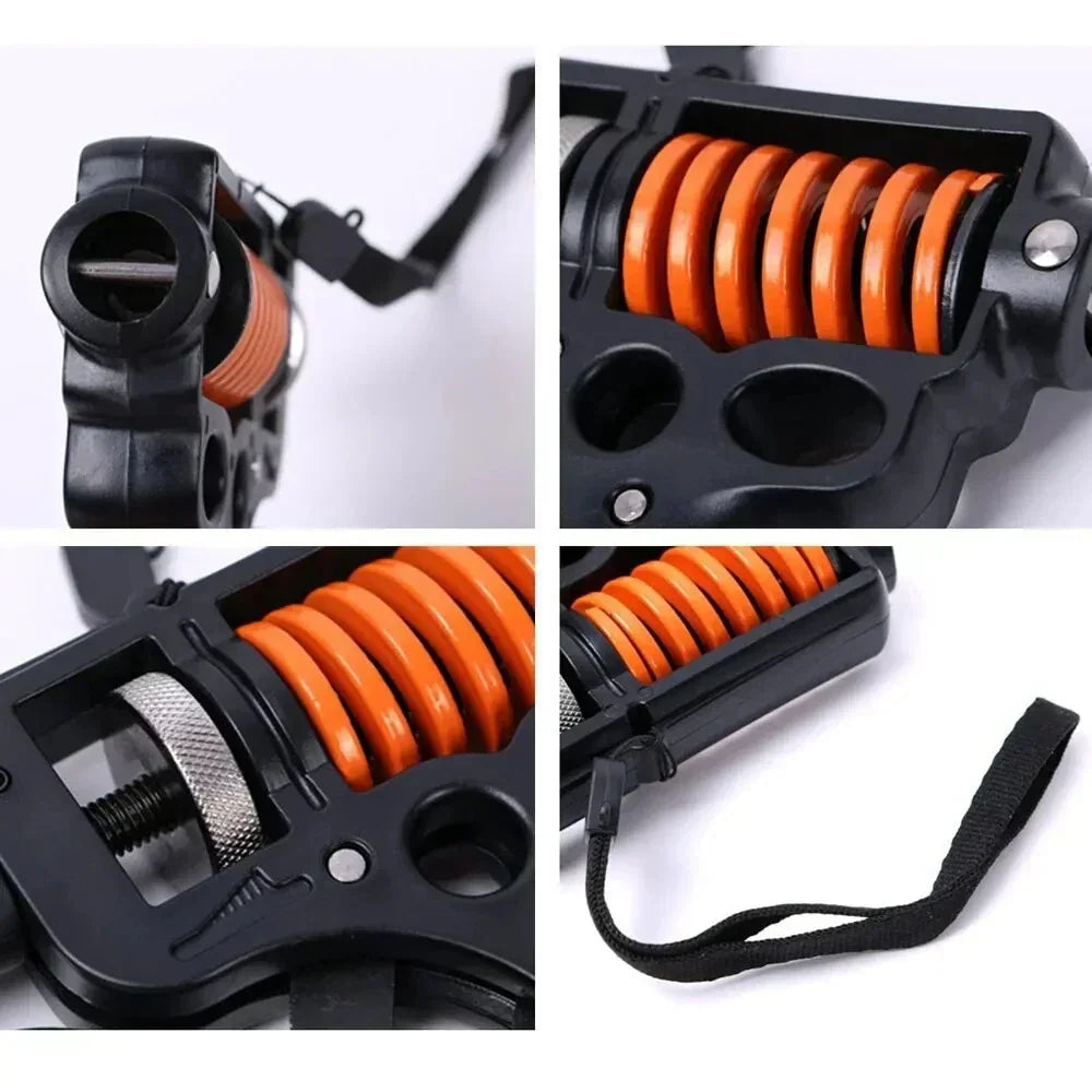 Sisica | Adjustable 5-165kg Heavy Grip Strength Training Tool - Finger Expander for Arm, Wrist, and Forearm Training