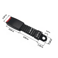 Sisica | Adjustable Seat Belt Extender for Car Safety Comfort