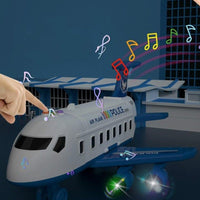 Sisica Transport Plane & Vehicle Play Set | Fun, Safe, Educational Toy