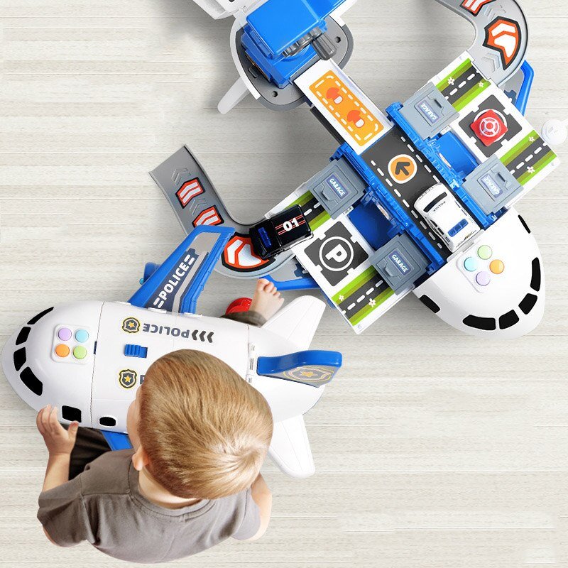 Sisica Transport Plane & Vehicle Play Set | Fun, Safe, Educational Toy