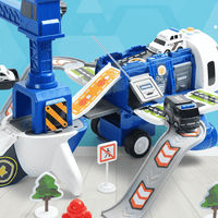 Sisica Transport Plane & Vehicle Play Set | Fun, Safe, Educational Toy