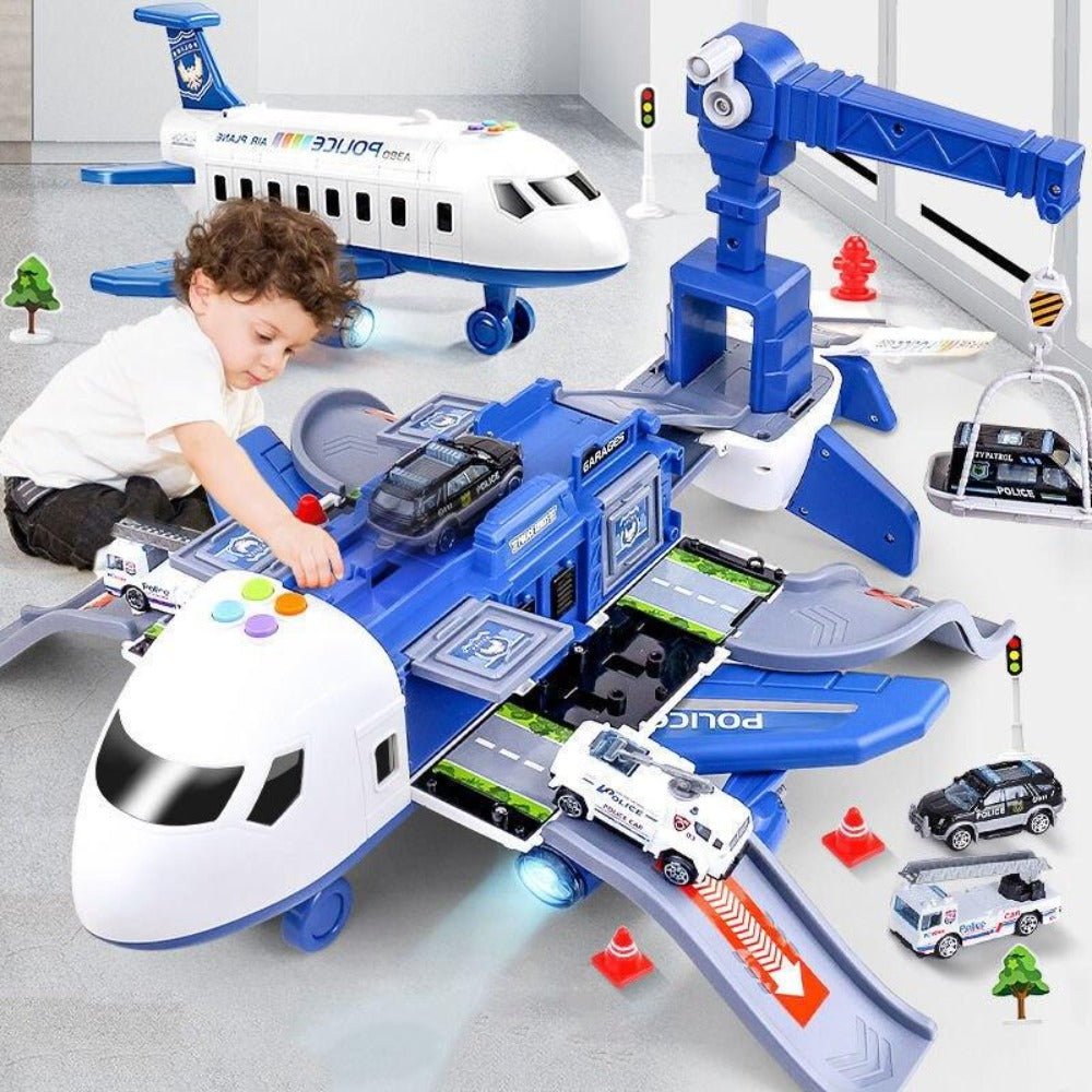 Charly | Adventure Airplane & Vehicle Toy Set | Durable, Non-Toxic & Educational Play for Kids