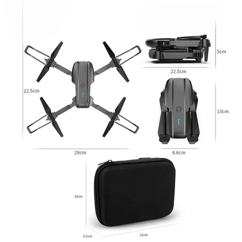 Sisica | AeroPro - Drone with 4K UHD Camera and Long Battery Life