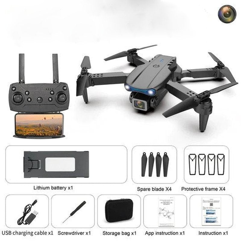 Sisica | AeroPro - Drone with 4K UHD Camera and Long Battery Life