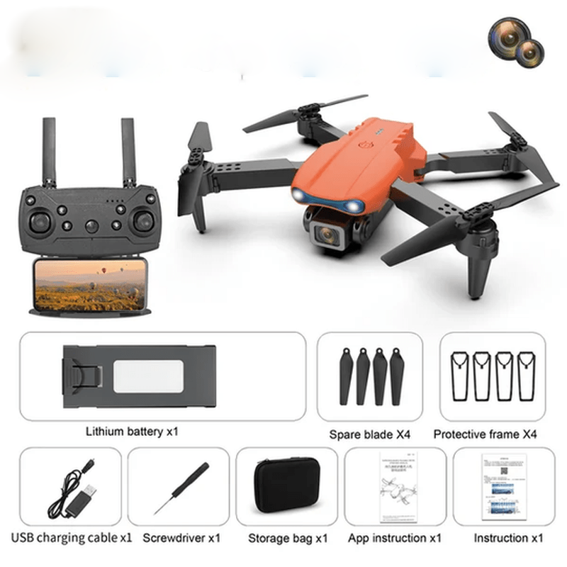Sisica | AeroPro - Drone with 4K UHD Camera and Long Battery Life