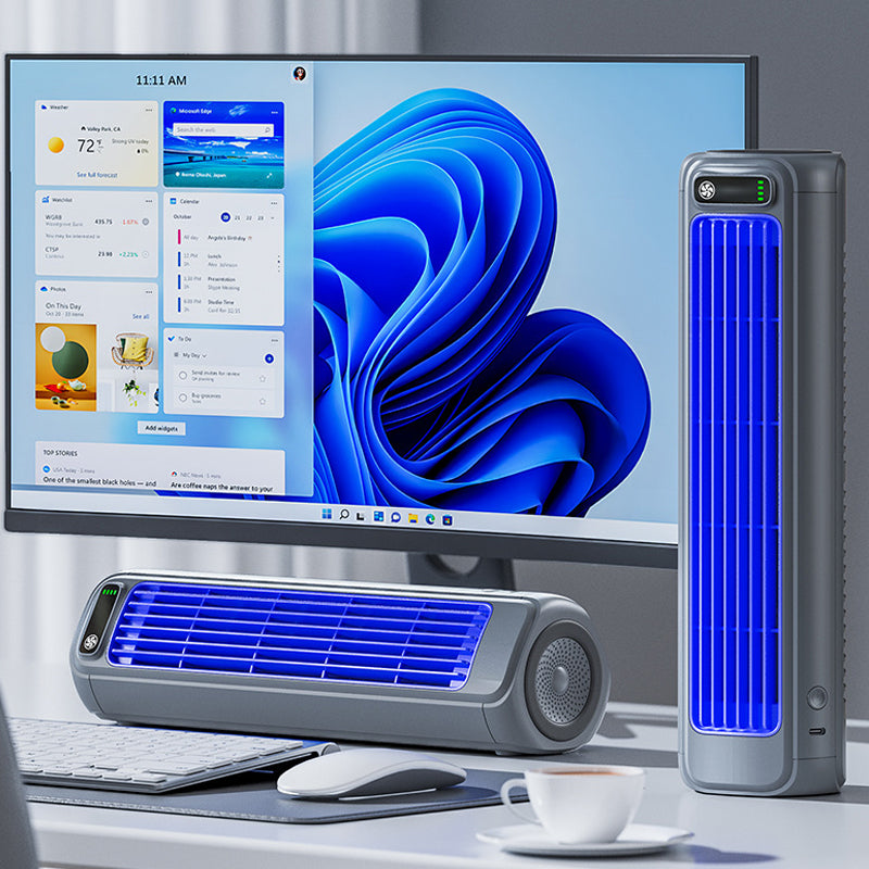 Sisica | AirWave – Portable Rechargeable Air Conditioner with 12-Hour Battery Life