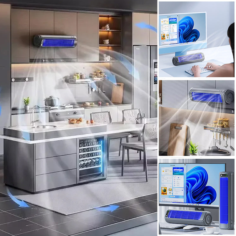 Sisica | AirWave – Portable Rechargeable Air Conditioner with 12-Hour Battery Life