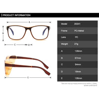 Sisica | Anti-Fog Safety Glasses | Windproof, Blue Light Blocking & Anti-Pollen for Men and Women