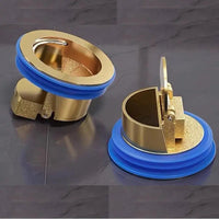 Sisica | Brass Drain Insert Stops Odors & Clogs
