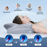 Sisica | Ergonomic Pillow for Neck Comfort & Snore Reduction | White
