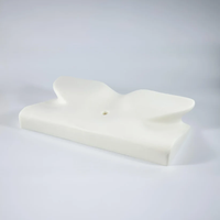 Sisica | Ergonomic Pillow for Neck Comfort & Snore Reduction | White