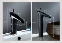 Sisica | Brass Waterfall Sink Faucet - Antique Style