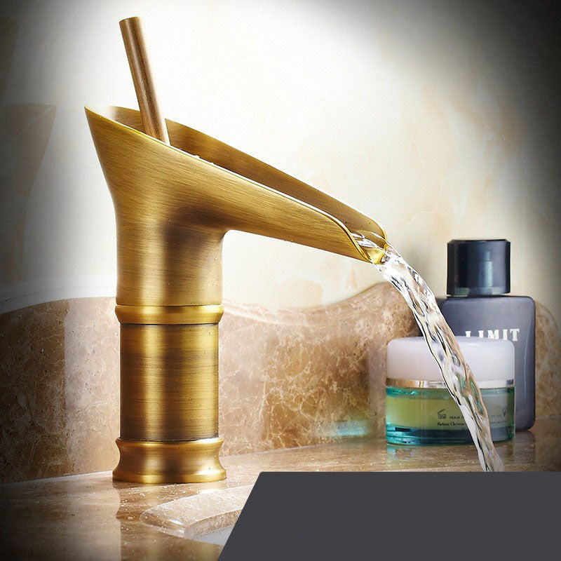 Charly | Antique Waterfall Bathroom Faucet