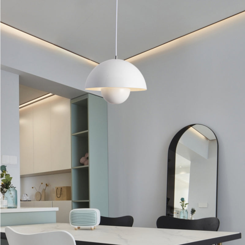 Sisica | AuraLuxe LED Pendant Lamp | Modern Design | Dimmable Mood Light | Elegant Lighting for Dining Room & Living Room