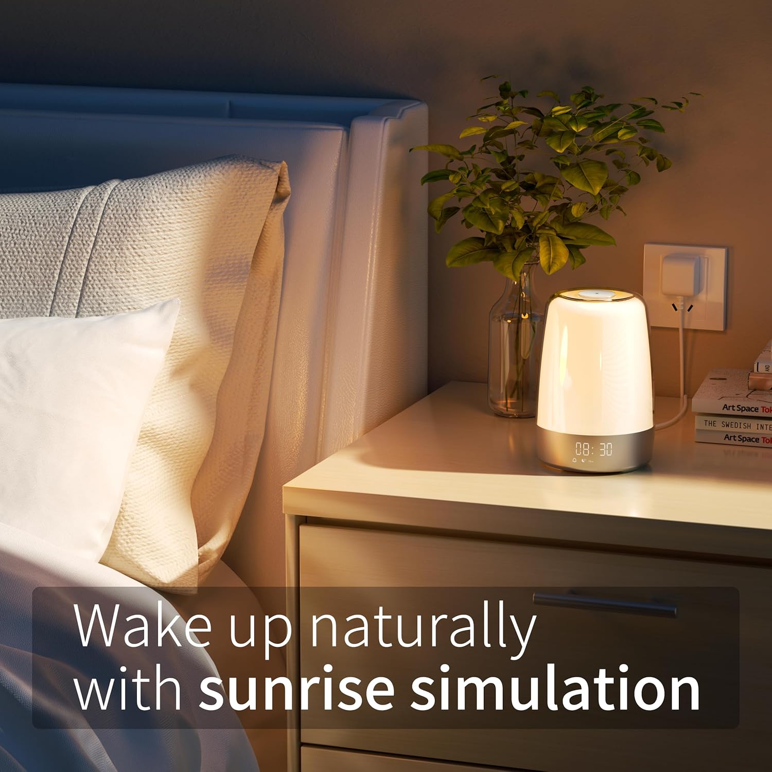 Sisica | Sunrise Simulation Alarm Clock | USB-C